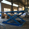 2015 hot sale china supplier offers stationary scissor car lift/rough terrain scissor lift